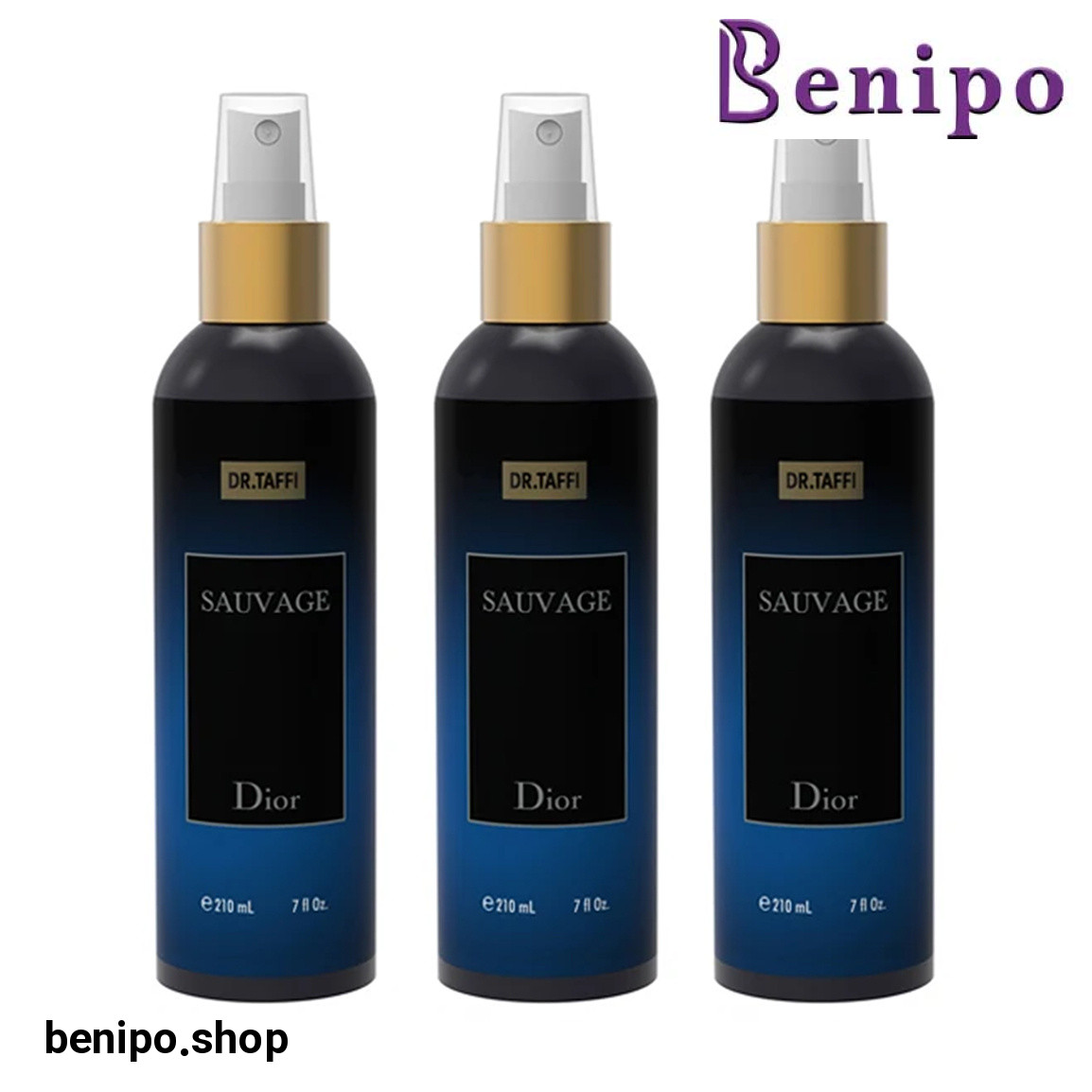 پک 3 عددی بادی اسپلش مردانه مدل Dior Savage حجم 210 میلی لیتر