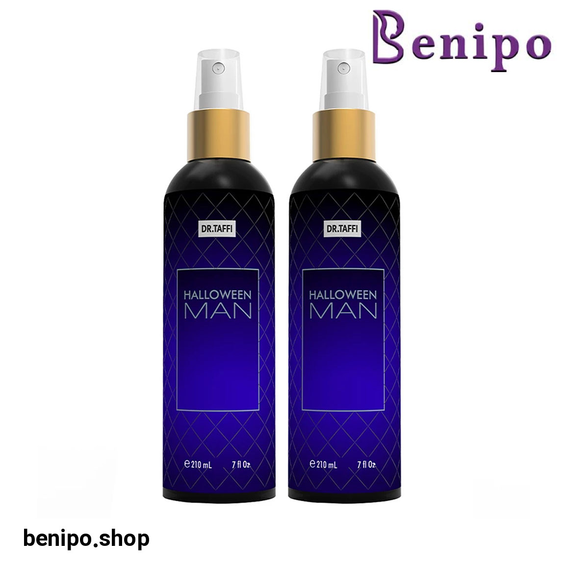 پک 2 عددی بادی اسپلش مردانه مدل Man Halloween حجم 210 میلی لیتر