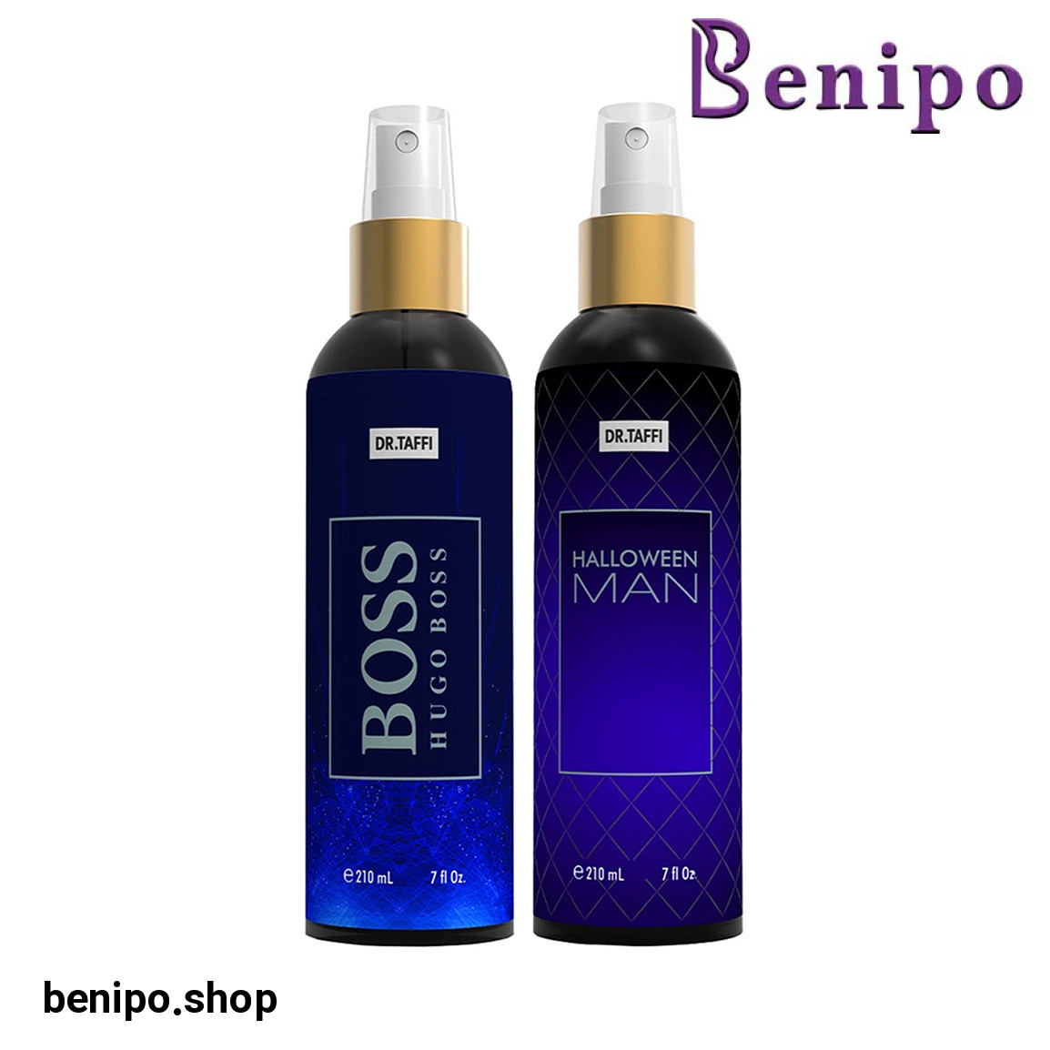 پک 2 عددی بادی اسپلش مردانه مدل Haloween Man و Hugo Boss حجم 210 میلی لیتر