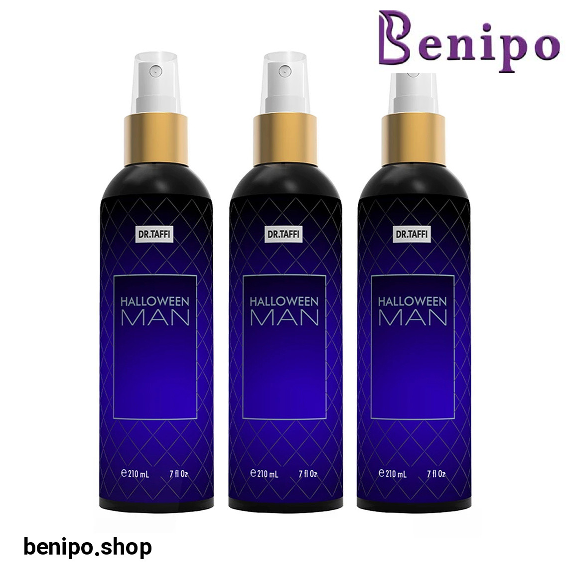 پک 3 عددی بادی اسپلش مردانه مدل Halloween Man حجم 210 میلی لیتر