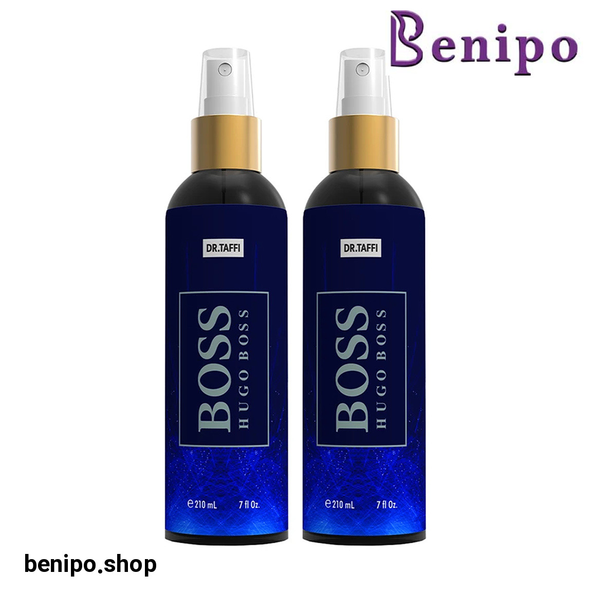 پک 2 عددی بادی اسپلش مردانه مدل Hugo Boos حجم 210 میلی لیتر