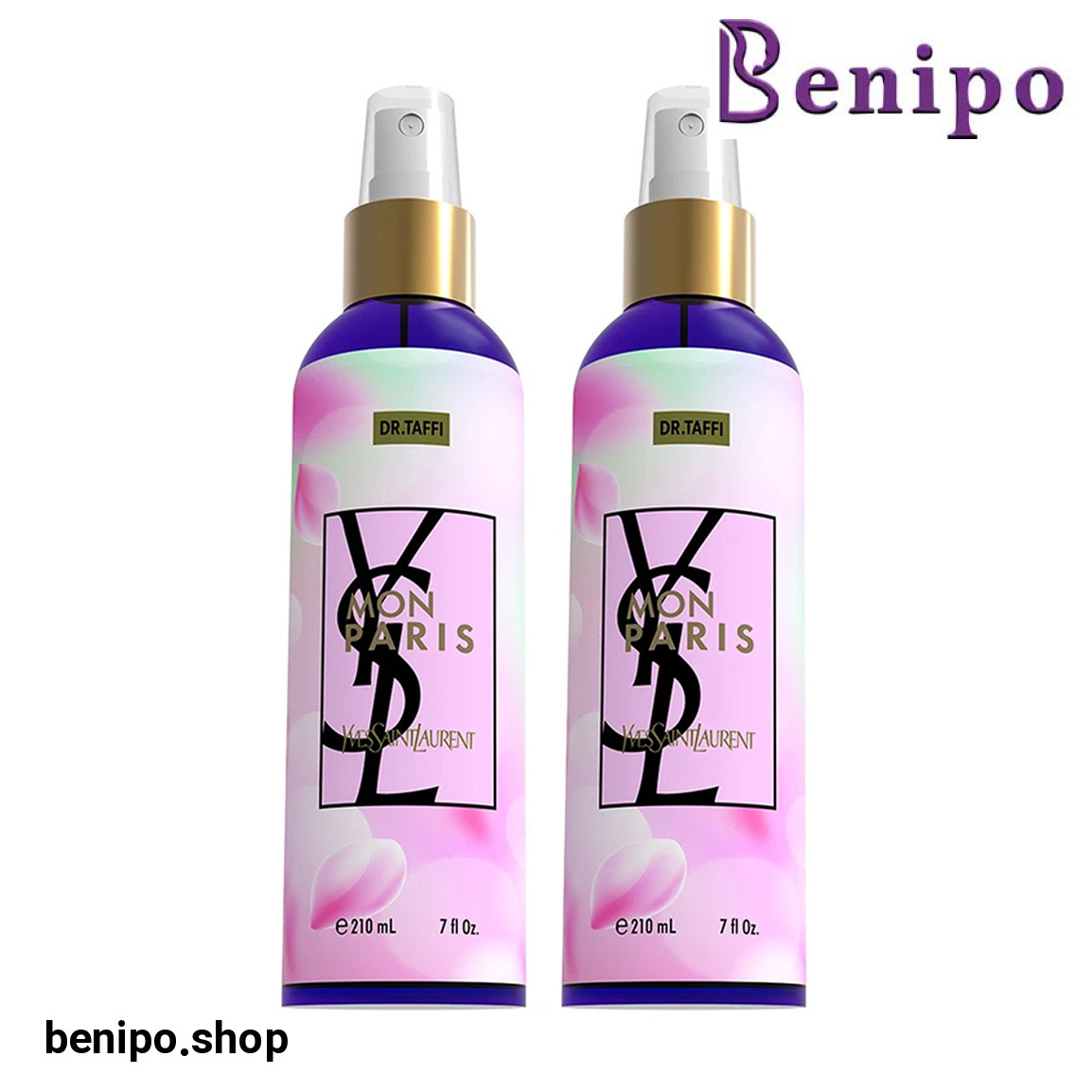 پک 2 عددی بادی اسپلش زنانه مدل Mon Paris حجم 210 میلی لیتر
