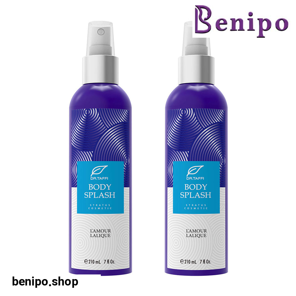 پک 2 عددی بادی اسپلش زنانه مدل Lalique Lamore حجم 210 میلی لیتر