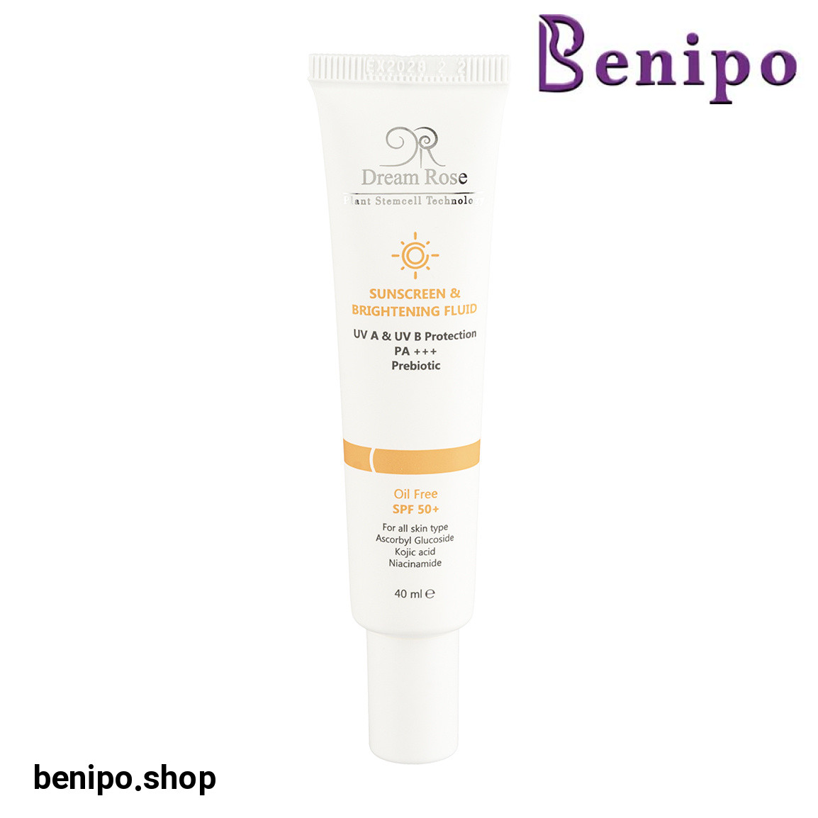 فلویید ضد آفتاب بی رنگ مدل ضد لک با SPF50 حجم 40 میلی لیتر