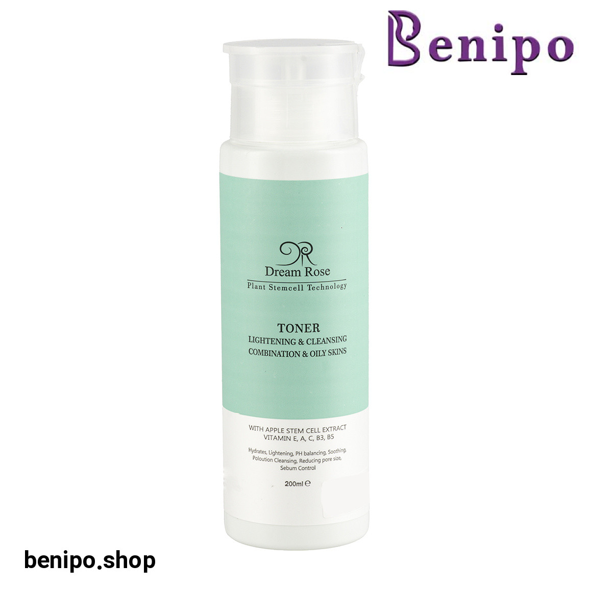 تونر روشن کننده مناسب پوست چرب و مختلط 200 میلی لیتر
