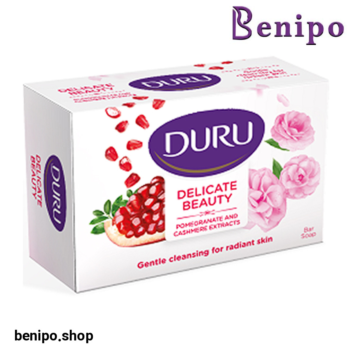 صابون آرایشی با عصاره انار و کشمیر حجم 120 گرم