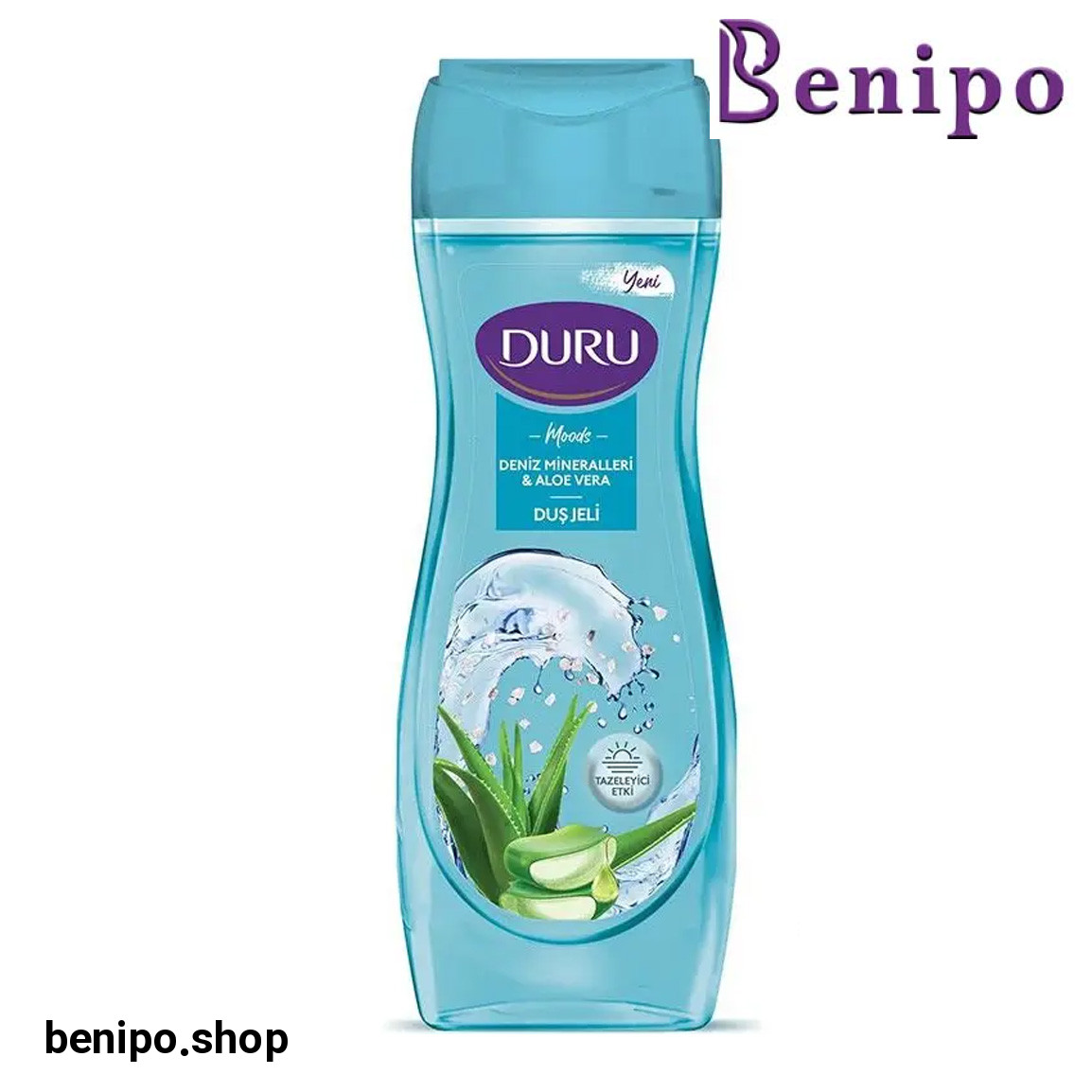 شامپو بدن مرطوب کننده حاوی مواد معدنی و عصاره آلوئه ورا حجم 450 میلی لیتر