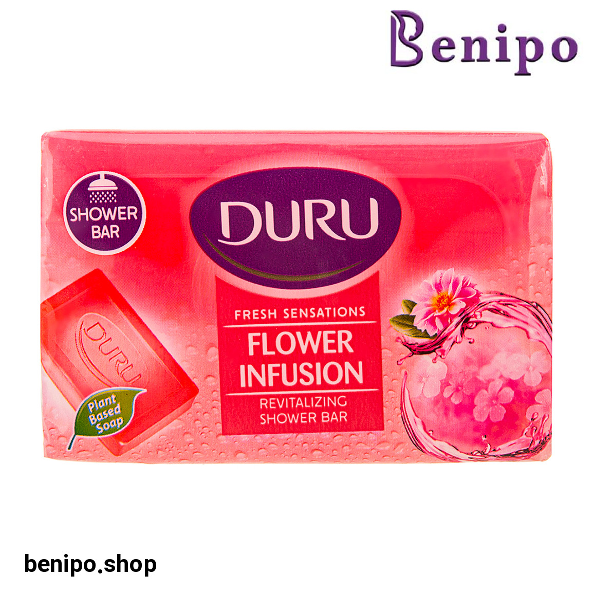 صابون بهداشتی حاوی رایحه گل وزن 150 گرم