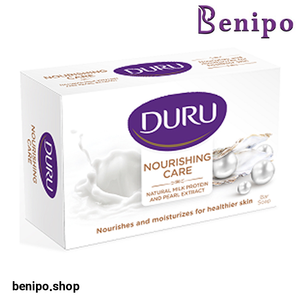 صابون آرایشی با عصاره شیر و مروارید حجم 120 گرم