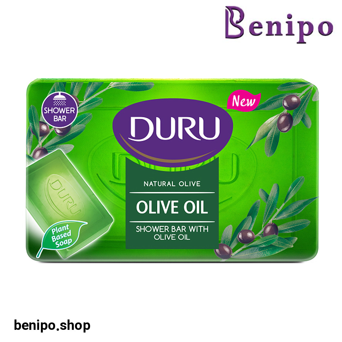 صابون بهداشتی حاوی روغن زیتون وزن 150 گرم