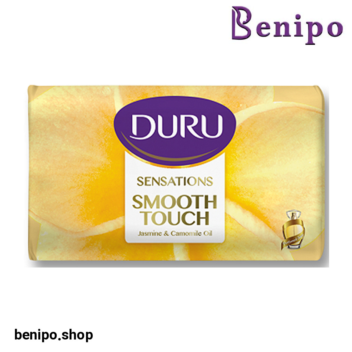 صابون آرایشی با رایحه گل یاسمن و روغن بابونه وزن 90 گرم