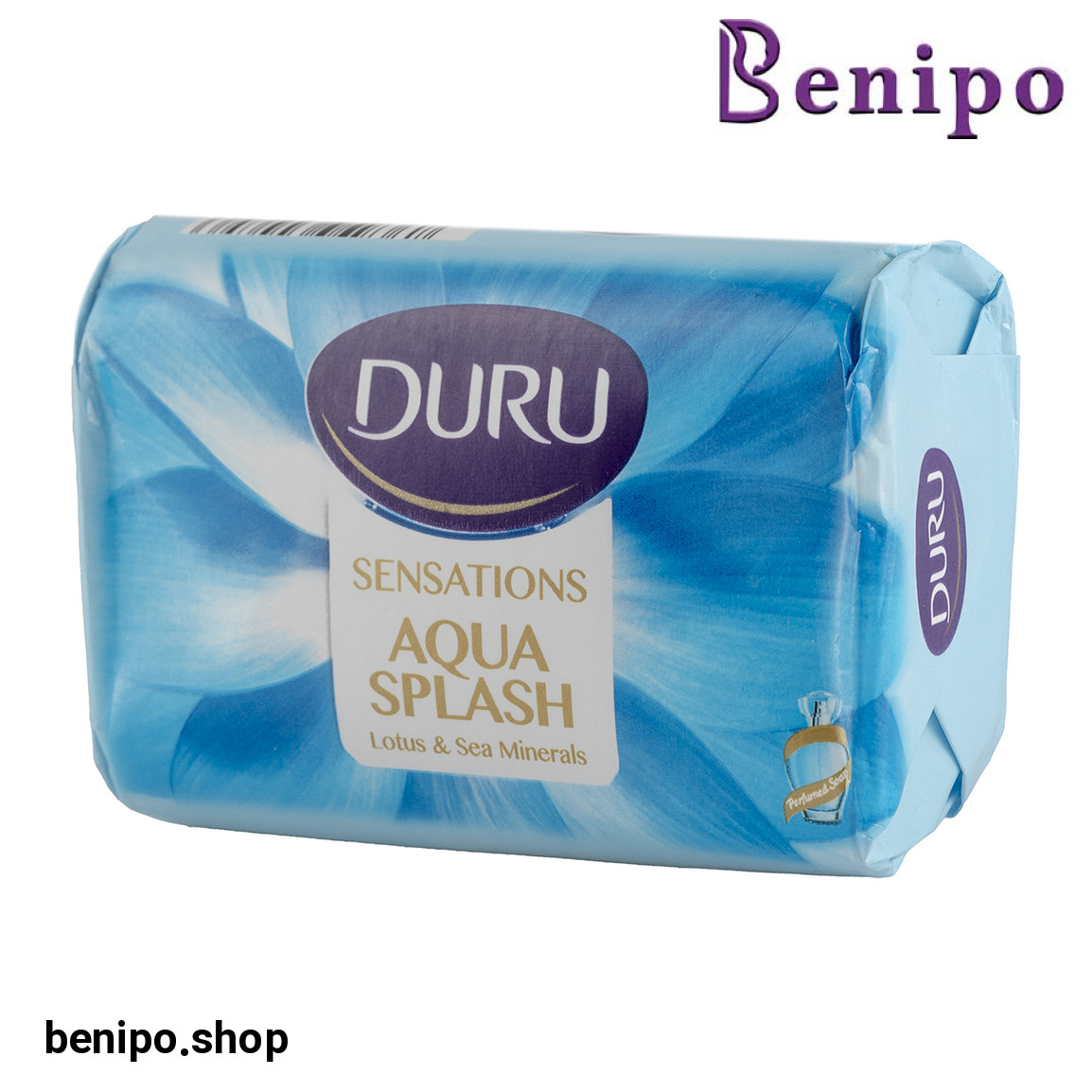 صابون آرایشی با رایحه گل نیلوفر و مواد معدنی دریایی وزن 125 گرم