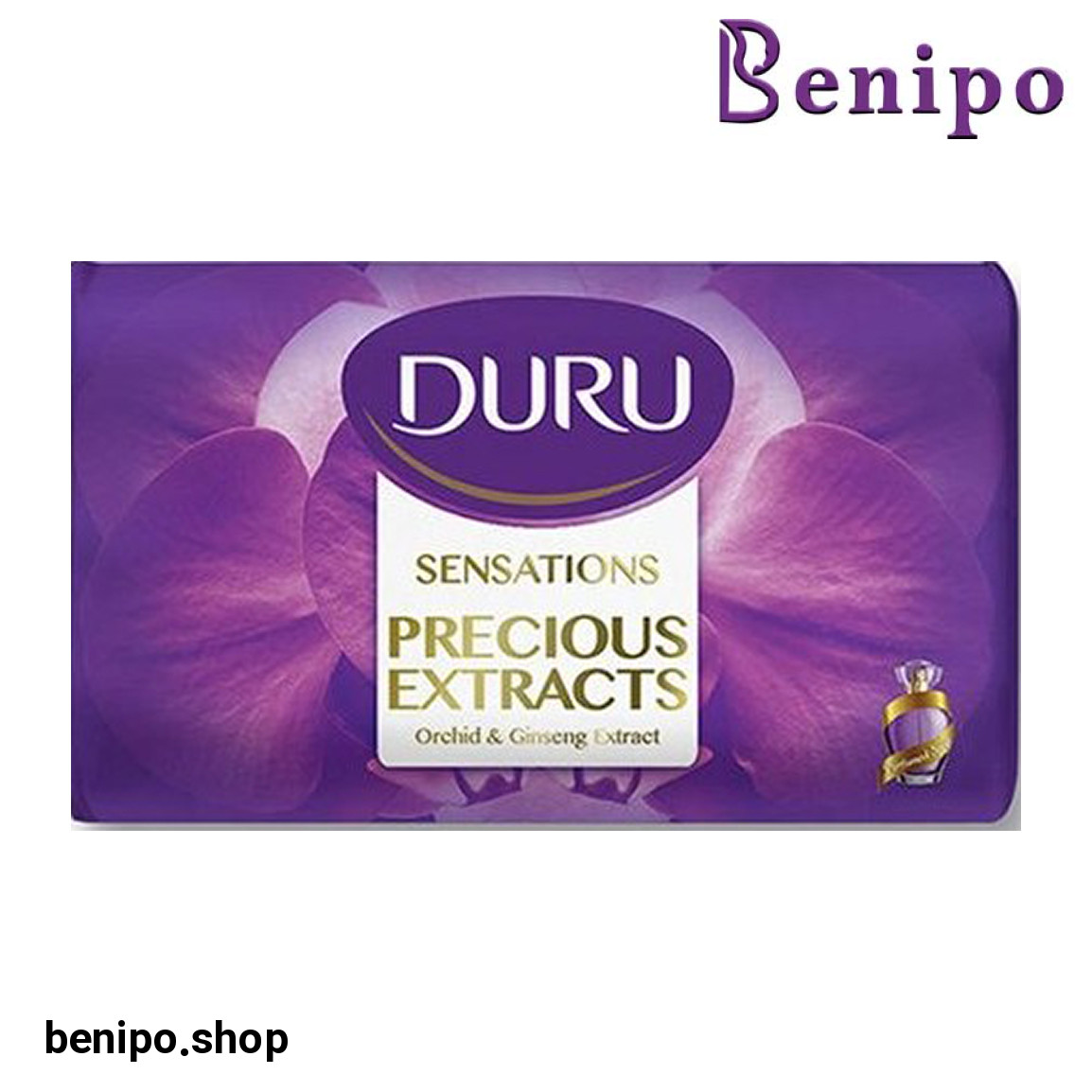 صابون با رایحه گل ارکیده و جینسینگ وزن 125 گرم