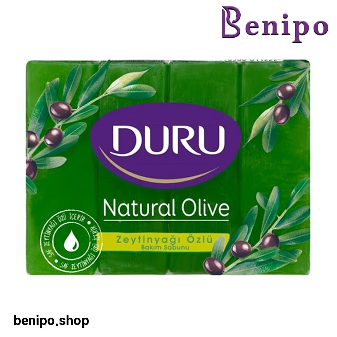 صابون بهداشتی حاوی روغن زیتون بسته 4 عددی
