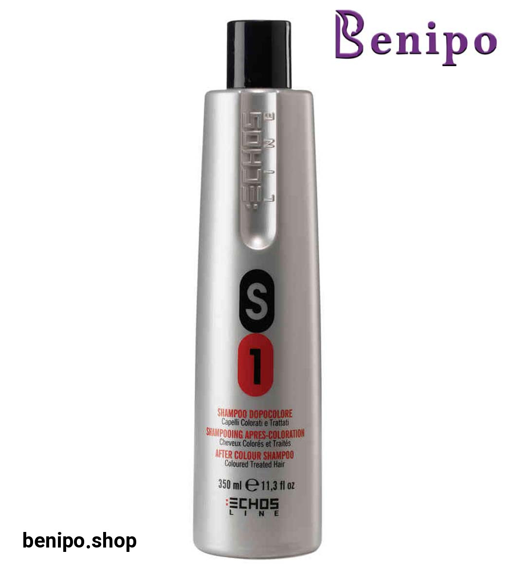 شامپو موهای رنگ شده مدل S1 حجم 350میل