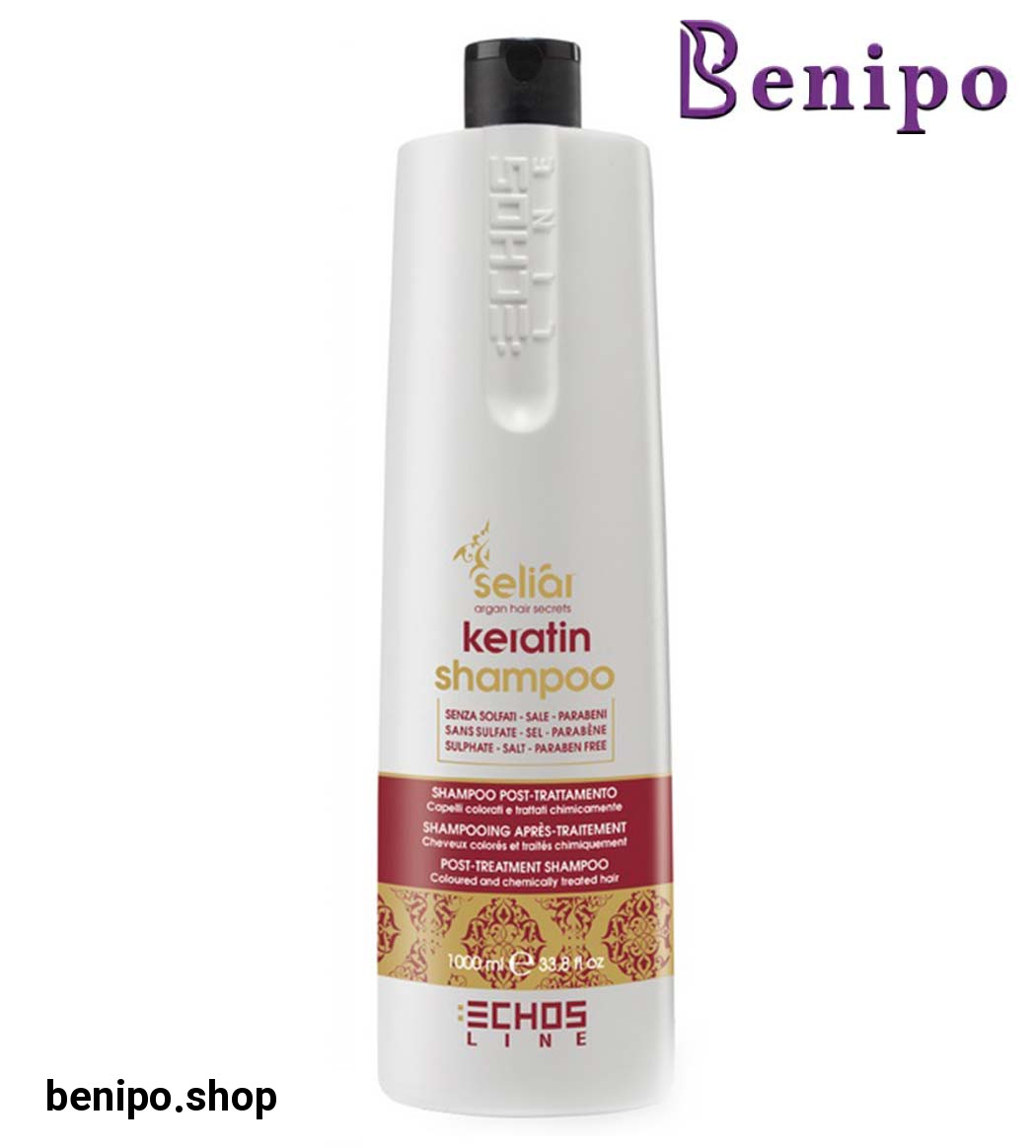 شامپو کراتین و آرگان