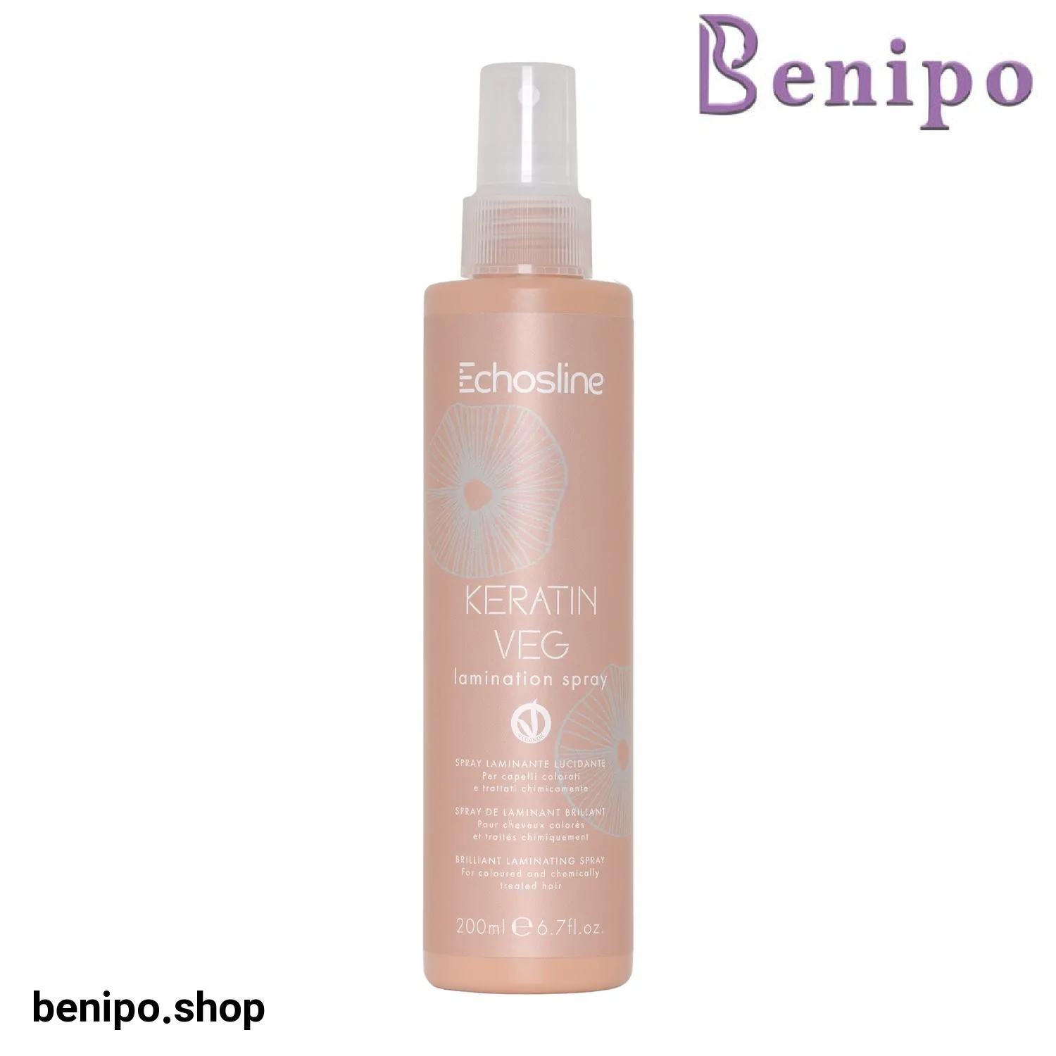 اسپری بعد از حمام keratin veg اچ اس لاین