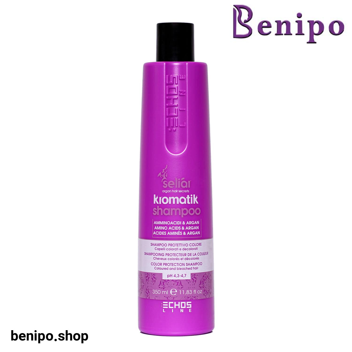 شامپو موهای رنگ شده اچ اس لاین Kromatik