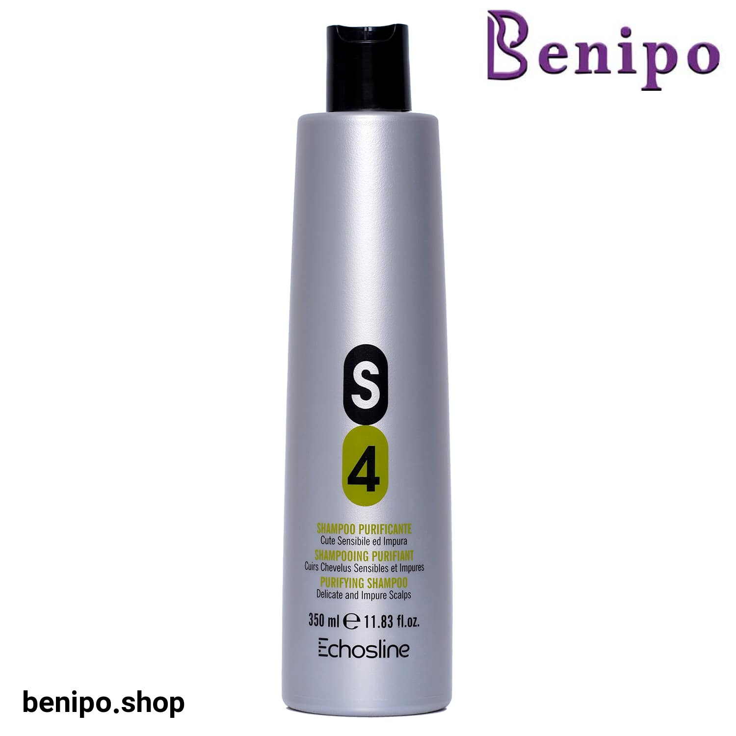 شامپو ضد شوره موی چرب S4 اچ اس لاین