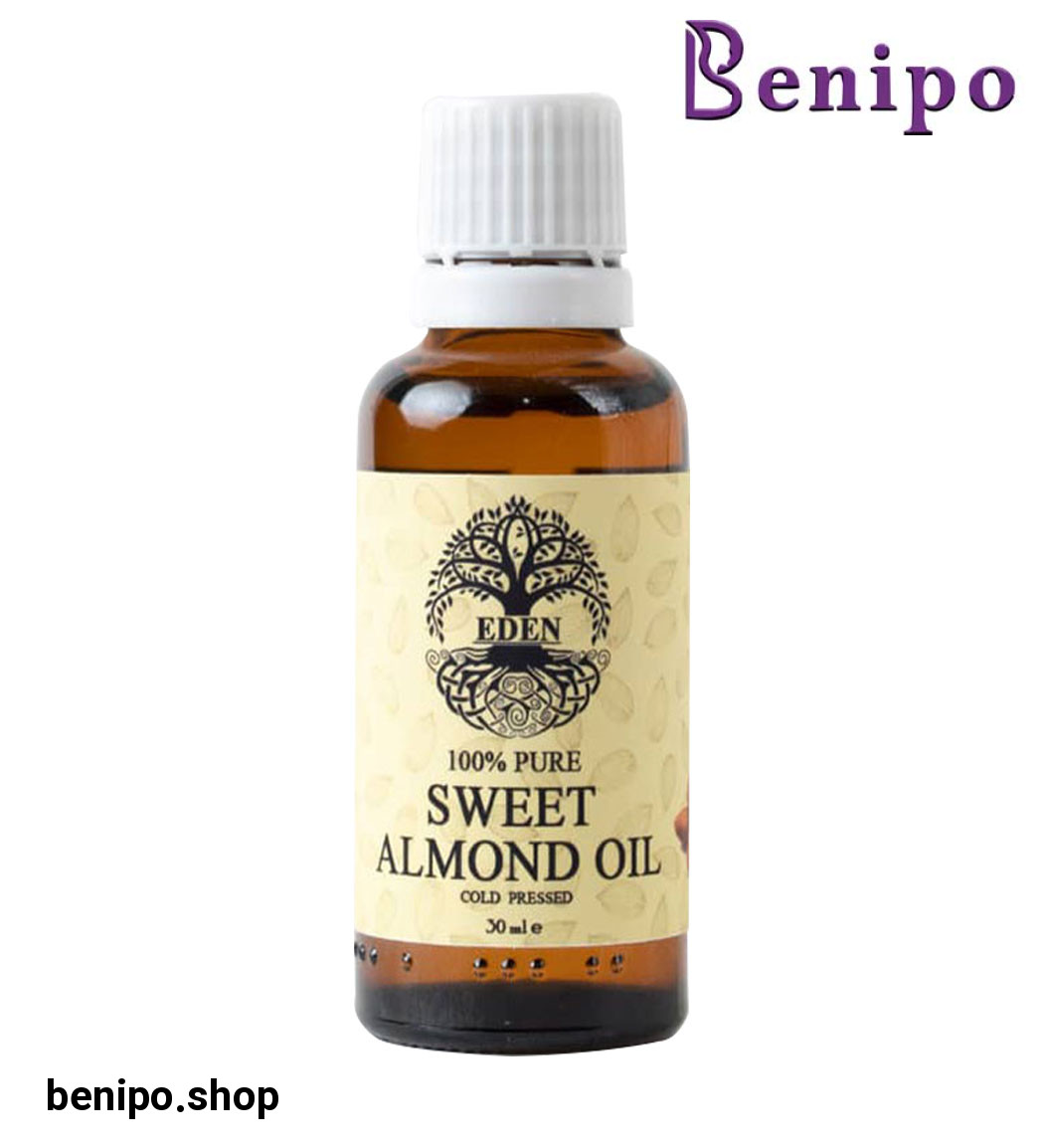 روغن بادام شیرین ایرانی نرم و مرطوب کننده پوست و مو 30میل