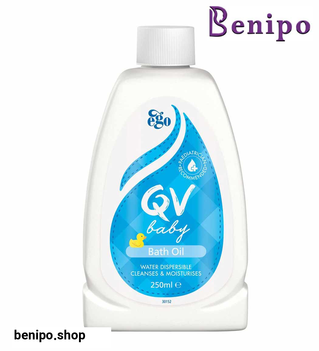 روغن حمام کودک کیو وی