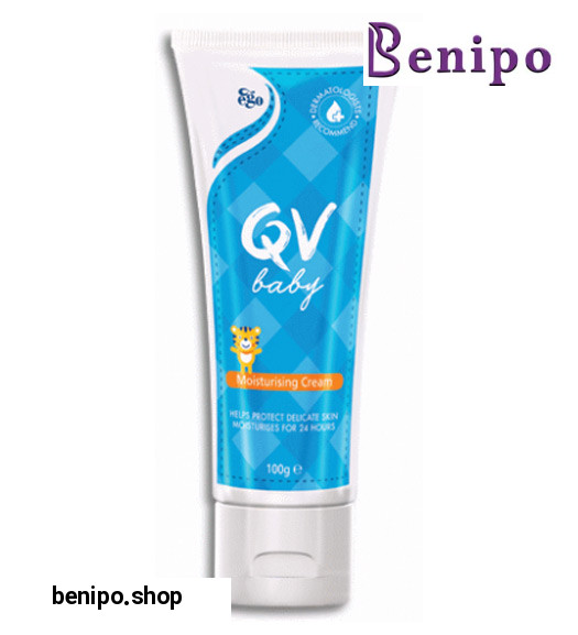 کرم مرطوب کننده نوزاد 100گرمی کیو وی