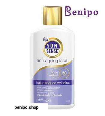 لوسیون  ضد آفتاب آنتی ایج سان سنس 100میلی لیتر