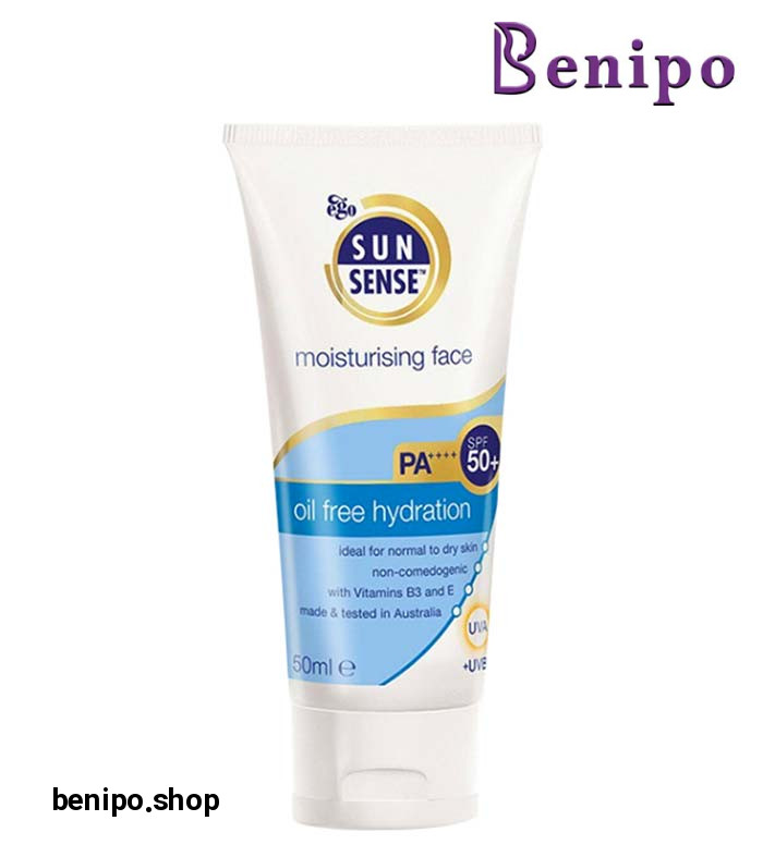 کرم ضد آفتاب مرطوب کننده اس پی اف 50 سان سنس