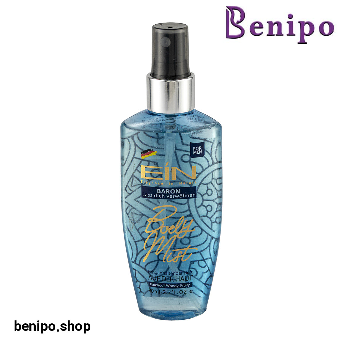 بادی اسپلش مردانه مدل Baron حجم 80 میلی لیتر