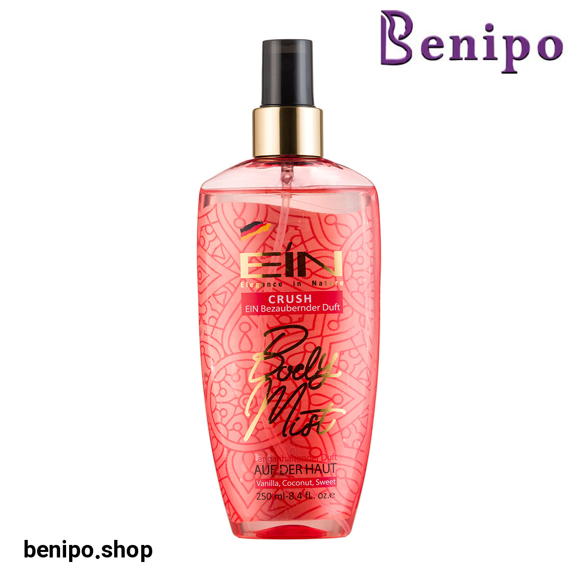 بادی اسپلش زنانه مدل Crush حجم 250میل