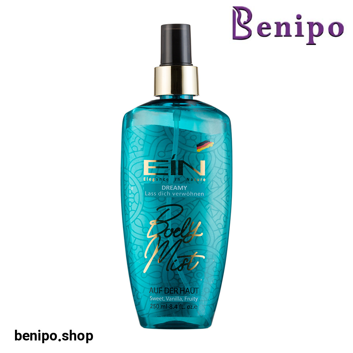 بادی اسپلش زنانه مدل Dreamy حجم 250 میل