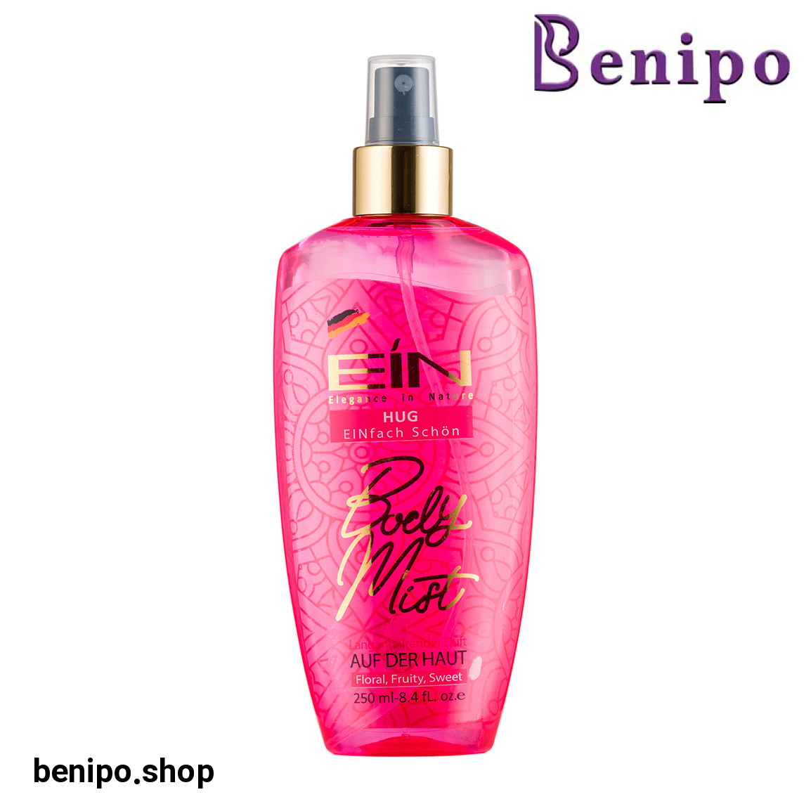 بادی اسپلش زنانه مدل Hug حجم 250میل