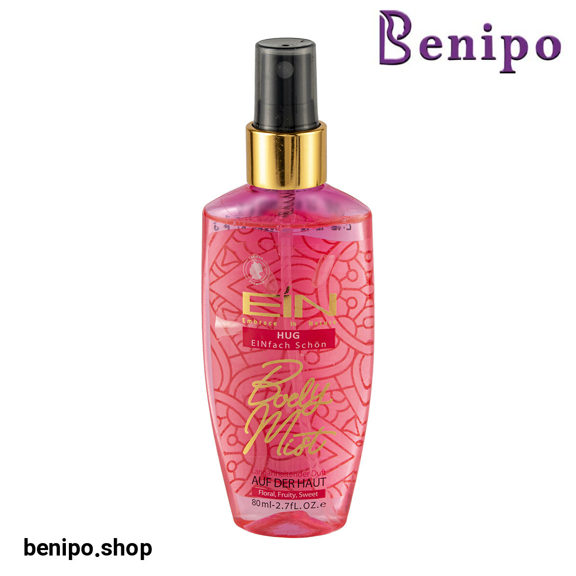 بادی اسپلش زنانه مدل Hug حجم 80 میلی لیتر