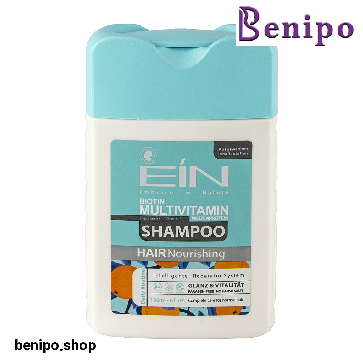 شامپو ویتامینه برای موهای معمولی حجم 180 میلی لیتر