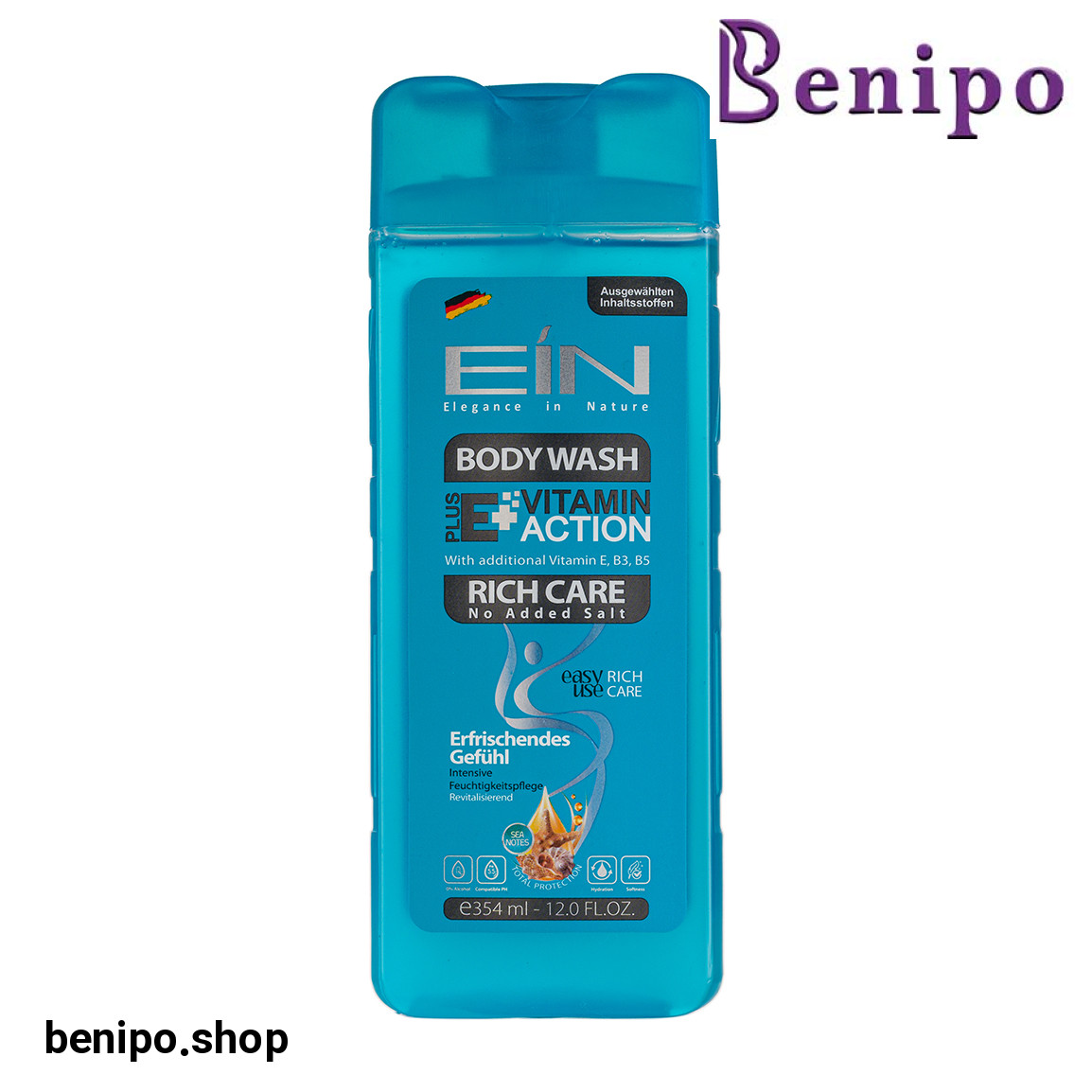 شامپو بدن ویتامینه و غنی شده 354میل