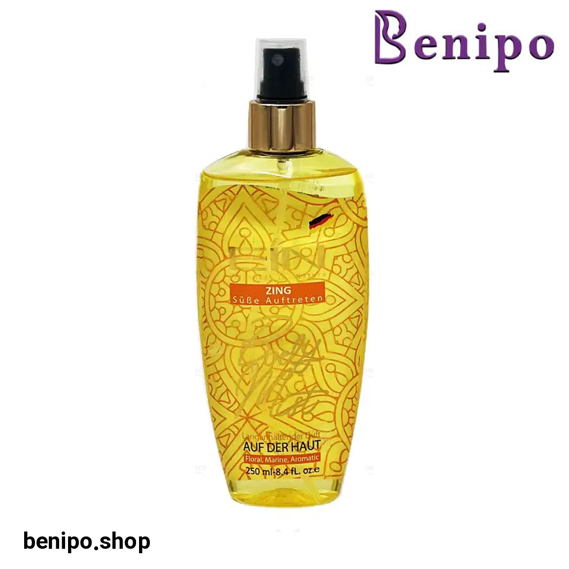 بادی اسپلش زنانه مدل Zing حجم 250میل