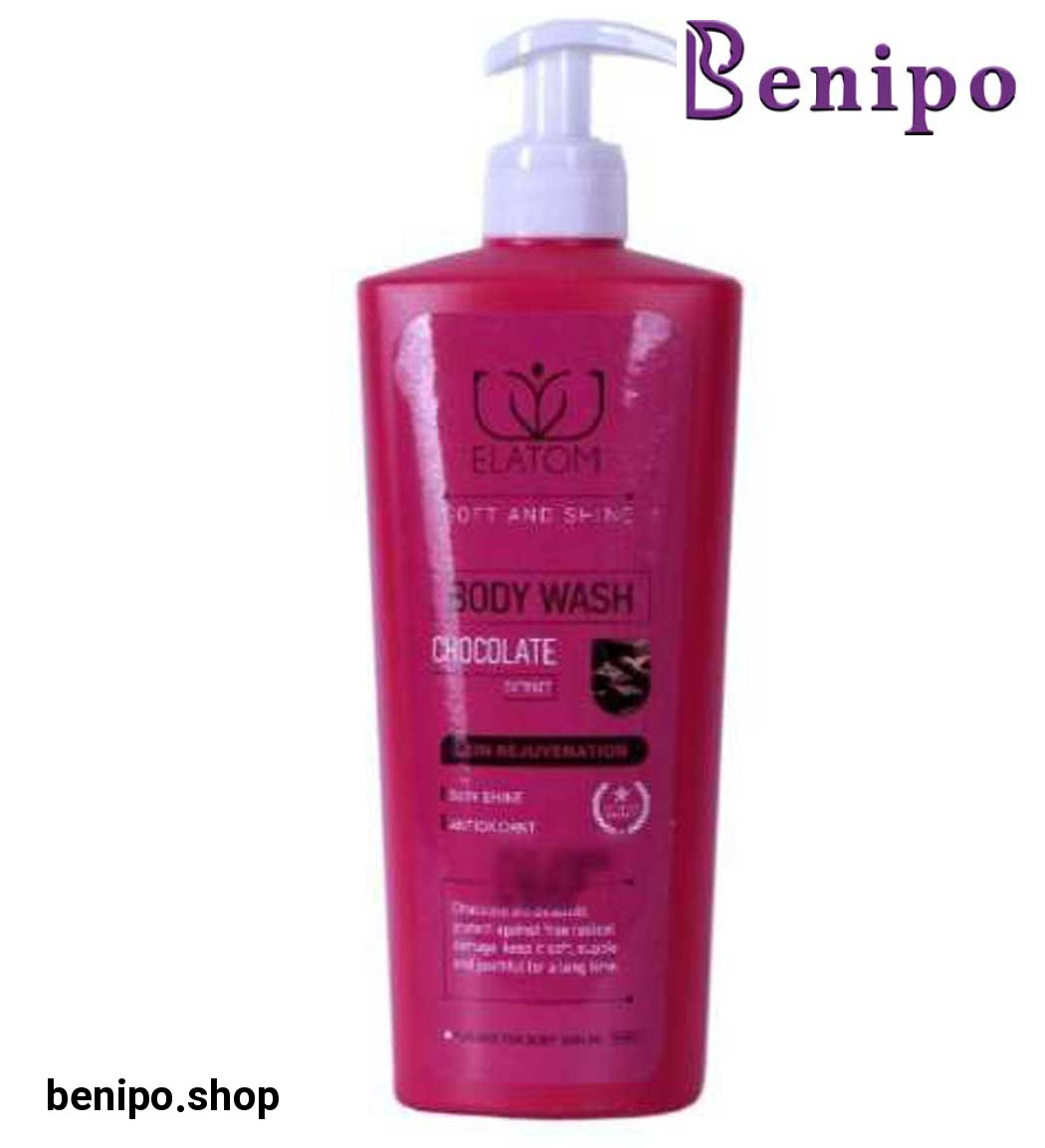 شامپو بدن با عصاره شکلات با درب پمپی 500میل