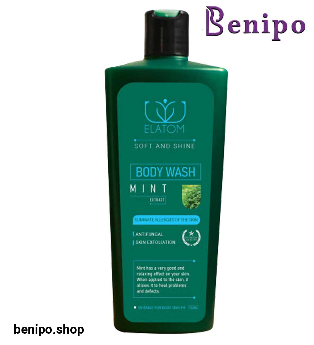 شامپو بدن با عصاره نعناع با درب فندکی 500میل
