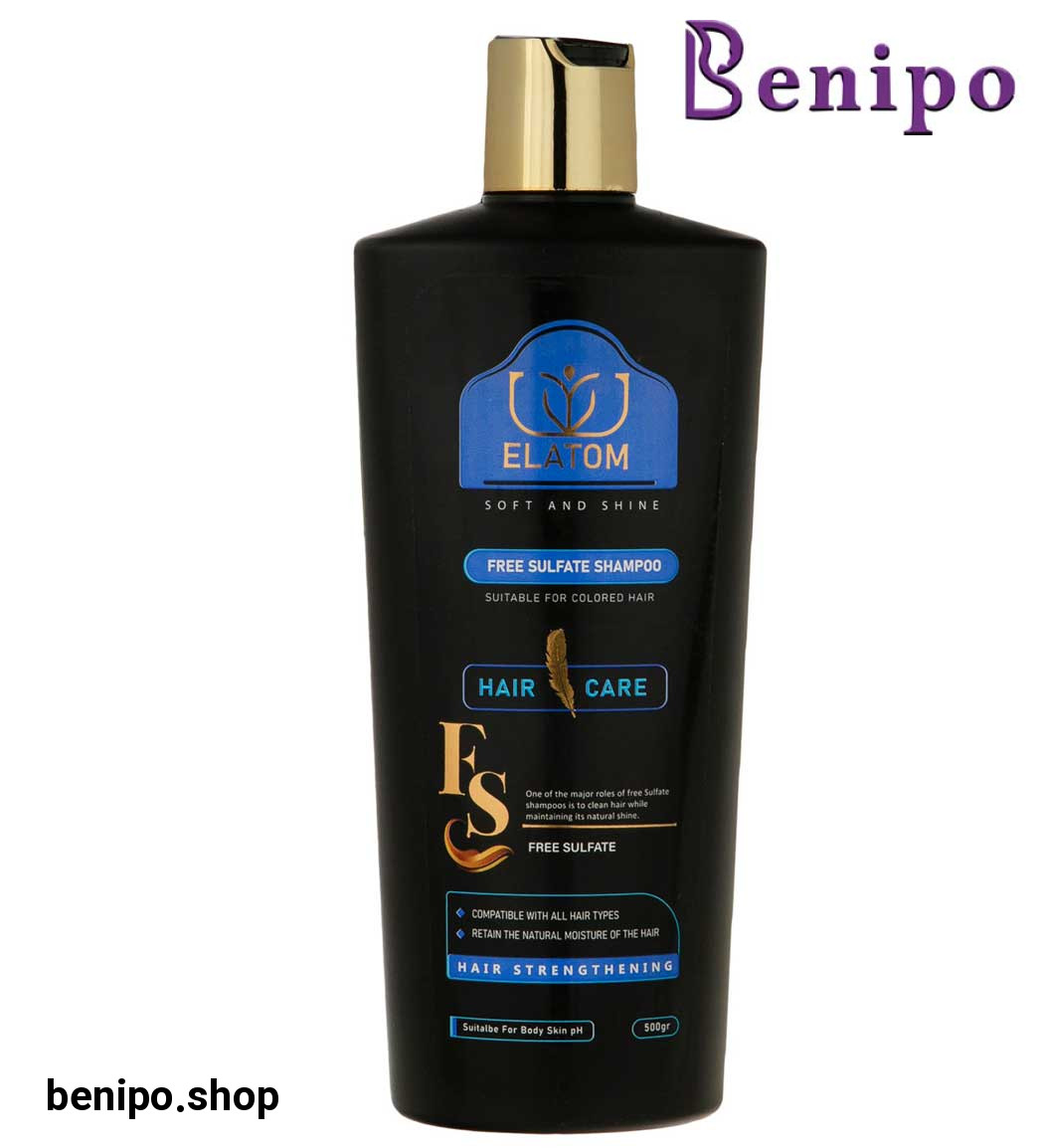 شامپو فاقد سولفات مناسب موهای رنگ شده 500میل