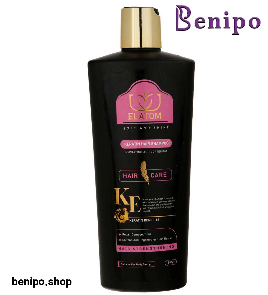 شامپو تقویت کننده مو حاوی کراتین 500میل