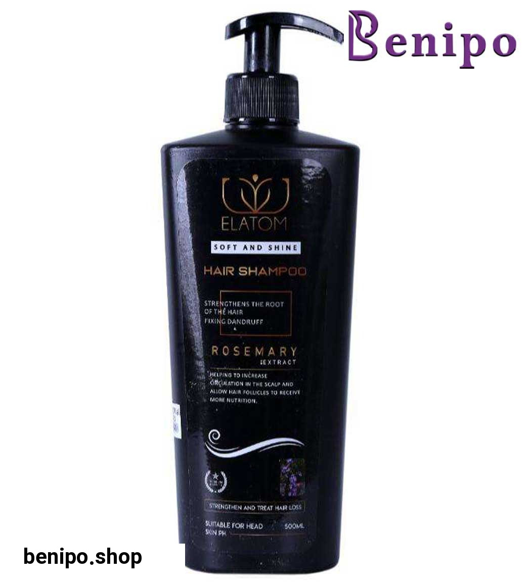 شامپو سر با عصاره رزماری با درب پمپی 500میل