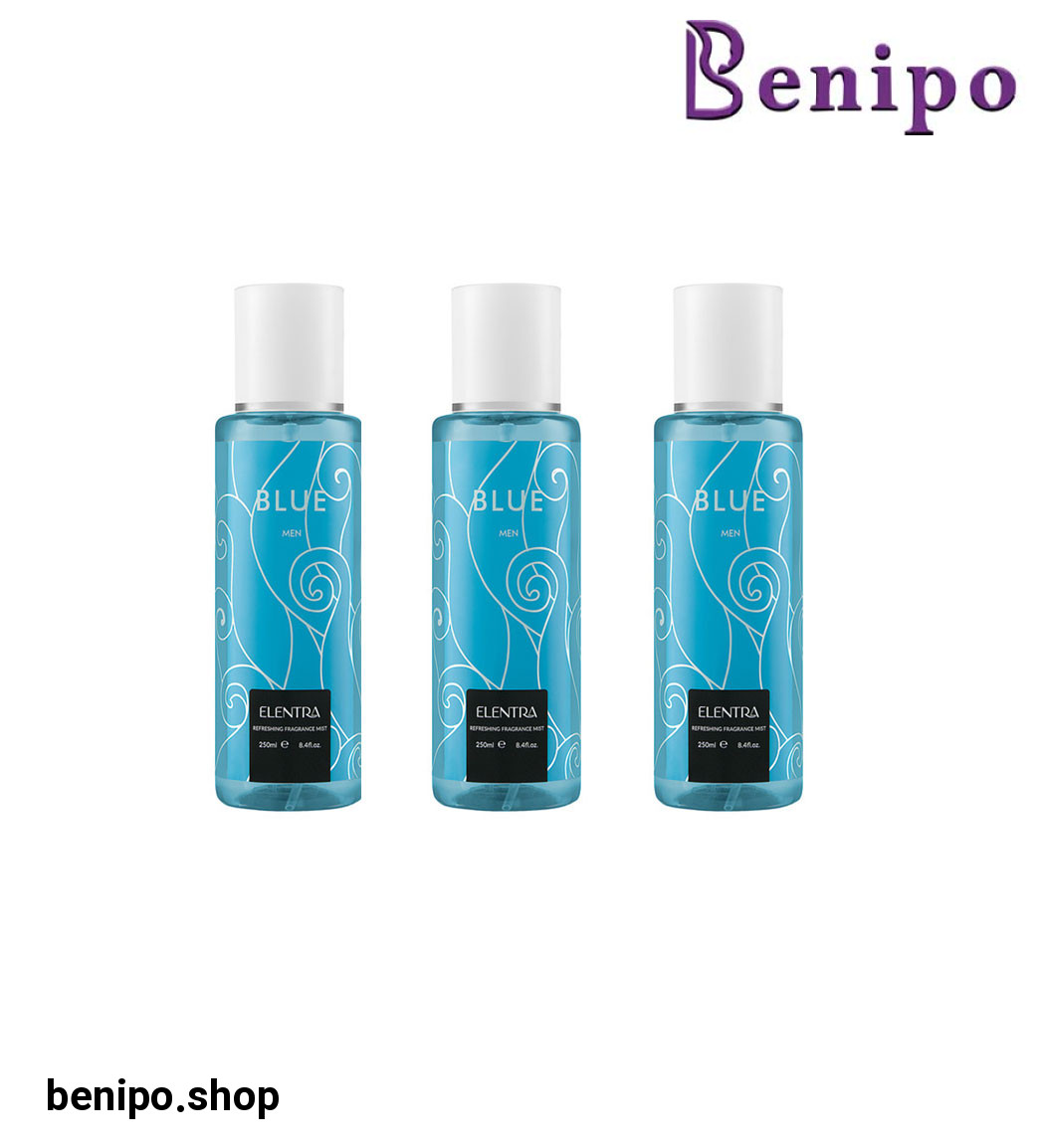پک سه عددی بادی اسپلش مردانه مدل Blue حجم 250میلی لیتر