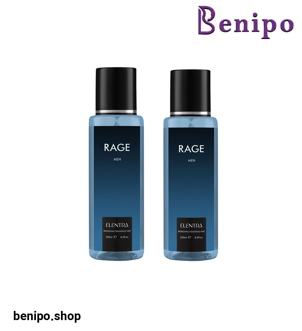 پک دو عددی بادی اسپلش مردانه مدل Rage حجم 250 میلی لیتر