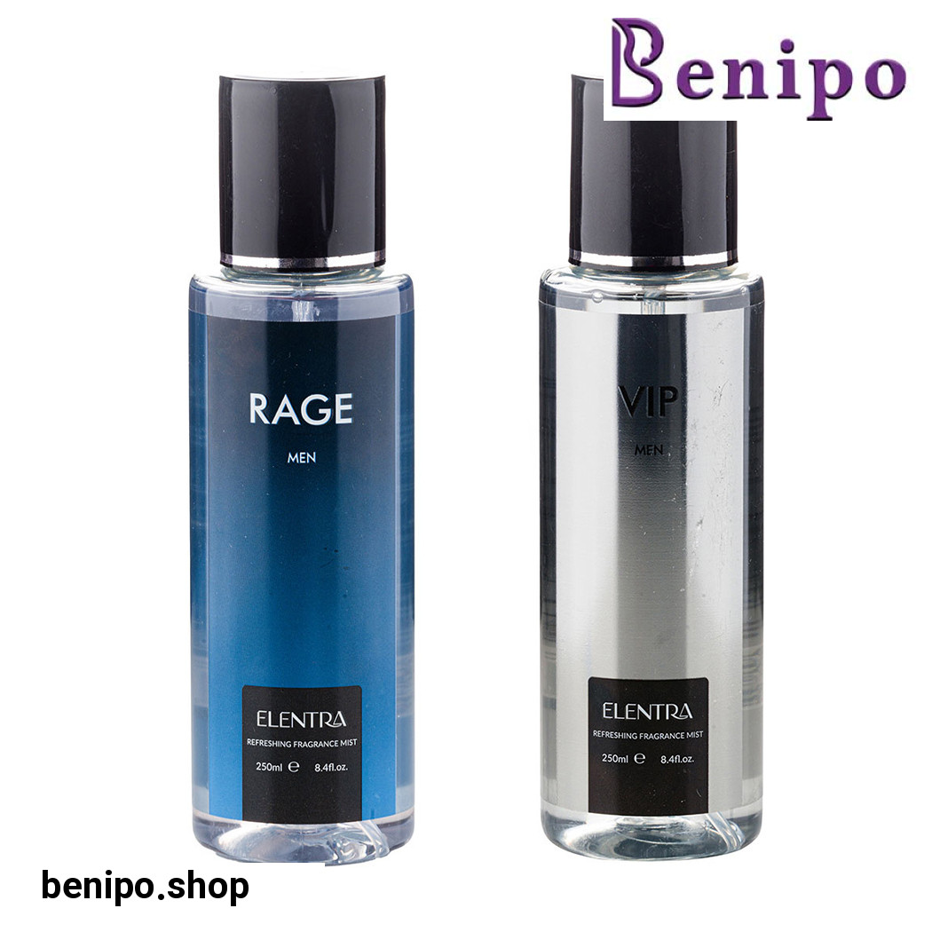 پک دو عددی بادی اسپلش مردانه مدل Rage و VIP حجم 250 میلی لیتر