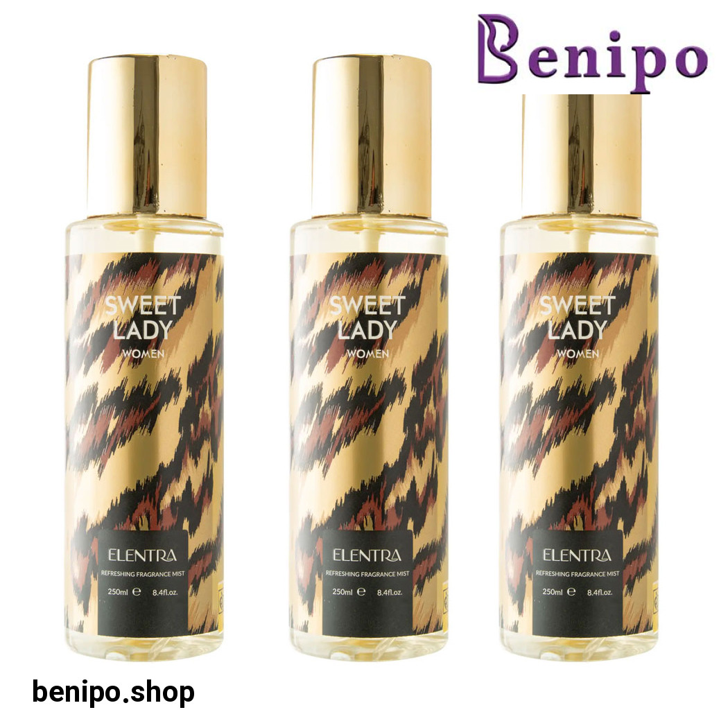 پک سه عددی بادی اسپلش زنانه مدل Sweet Lady حجم 250 میلی لیتر