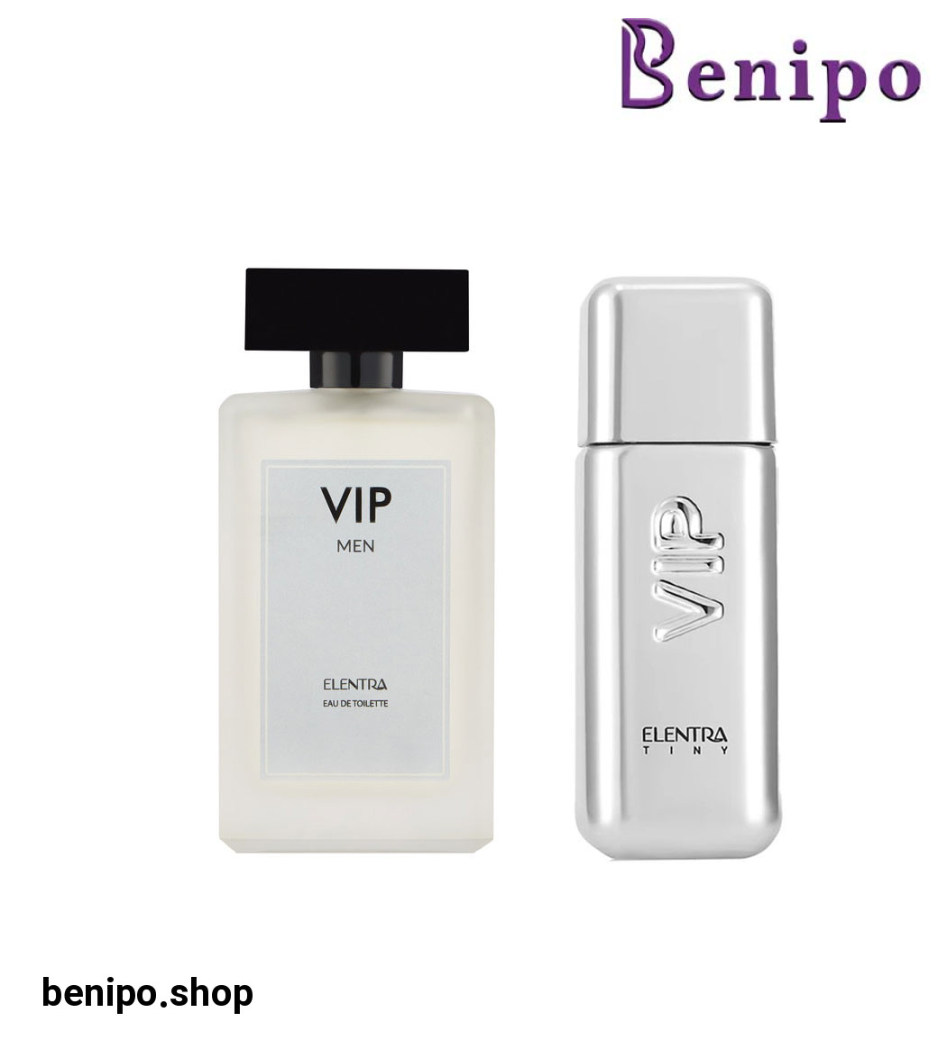 عطر جیبی مردانه تاینی مدل Vip 212 النترا تاینی به همراه ادو تویلت مردانه مدل Vip