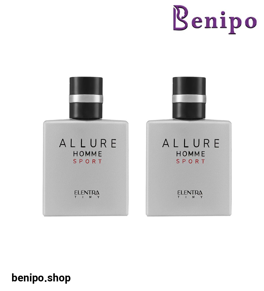 پک دو عددی عطر جیبی مردانه مدل Allure Homme Sport