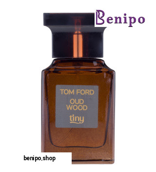عطر جیبی مردانه و زنانه تاینی Oud Wood حجم 35 میل