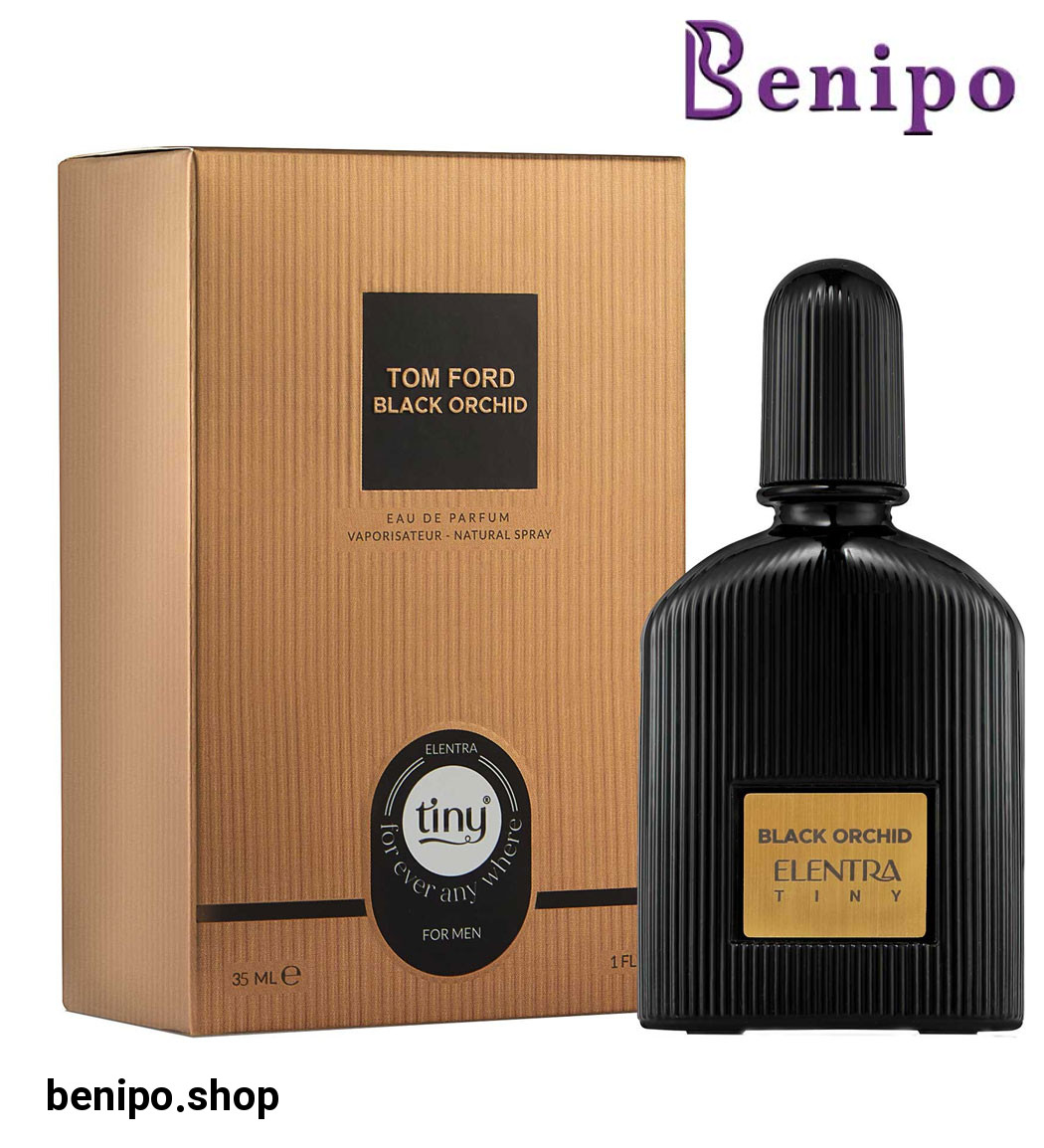 عطر جیبی زنانه تاینی مدل Tom Ford Black Orcid حجم 30 میل
