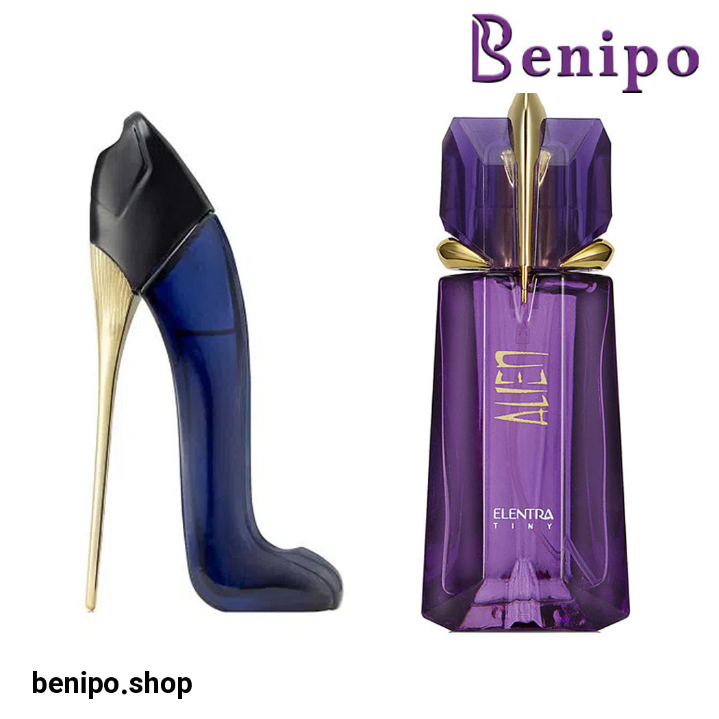 پک دو عددی عطر جیبی زنانه مدل Mugler Alien و Good Girl